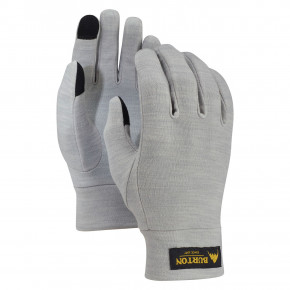 Přejít na produkt Rukavice Burton Merino Wool Liner monument heather 2018/2019