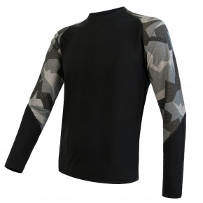Přejít na produkt Triko Sensor Merino Impress černá/camo 2019/2020