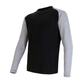 Přejít na produkt Triko Sensor Merino Wool Performance Logo černá/šedá 2017/2018
