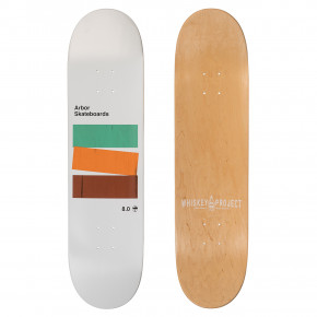 Go to the product Skate decks Arbor Whiskey 8.0 Team white 2019