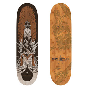 Go to the product Skate board Arbor Whiskey 8.5 Squid 2017