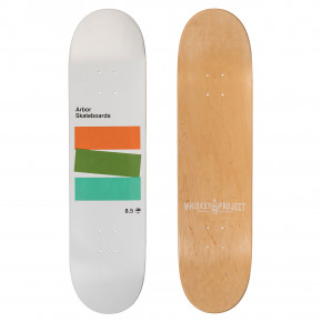 Přejít na produkt Skate deska Arbor Whiskey 8.5 Team white 2019