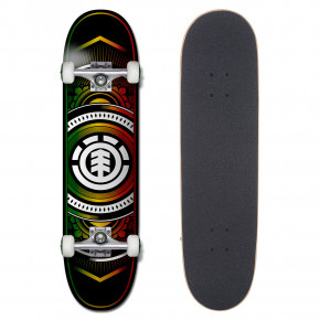 Přejít na produkt Skateboard Element Hatched Rasta 8.0 2018