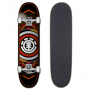 Prejsť na produkt Skateboard Element Hatched Red 8.0 2018