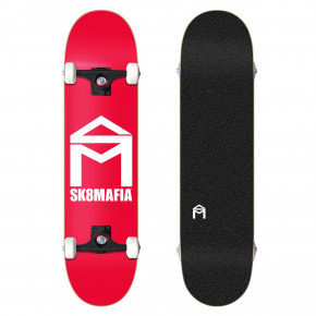 Přejít na produkt Skateboard Sk8Mafia House Logo 8.0 red 2017