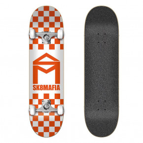 Go to the product Skateboard Sk8Mafia House Logo Checker Orange 8.0 2020