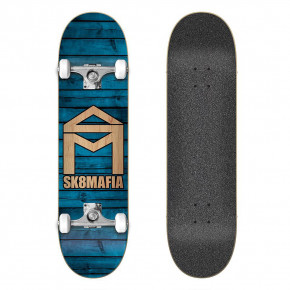 Go to the product Skateboard Sk8Mafia House Logo Wood Blue 7.87 2020