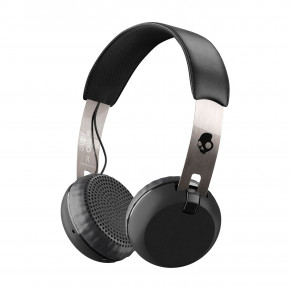 Přejít na produkt Sluchátka Skullcandy Grind Wireless black/chrome/black 2017/2018