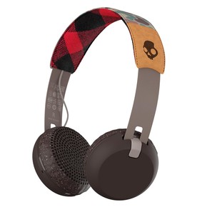 Přejít na produkt Sluchátka Skullcandy Grind Wireless grey/plaid 2016/2017