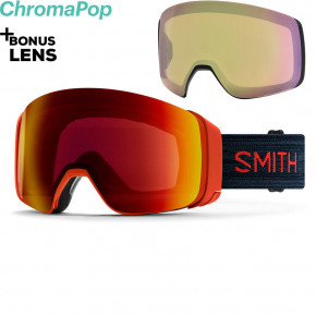 Prejsť na produkt Snowboardové okuliare Smith 4D Mag red rock 2019/2020