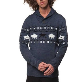 Přejít na produkt Svetr Horsefeathers Hey Dude blue melange 2014/2015