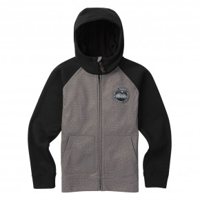 Przejść do produktu Bluza Burton Boys Crown Bonded Fz monument heather/black 2018/2019