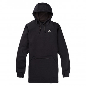 Přejít na produkt Technická mikina Burton Wms Oak Long Po Hoodie true black heather 2020/2021