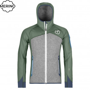 Prejsť na produkt Technická mikina Ortovox Fleece Plus Hoody green forest 2020/2021