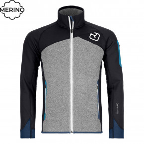 Go to the product Tech Hoodie Ortovox Fleece Plus Jacket black raven 2020/2021