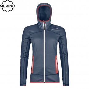 Přejít na produkt Technická mikina Ortovox Wms Fleece Hoody night blue 2020/2021