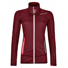 Přejít na produkt Technická mikina Ortovox Wms Fleece Jacket dark blood 2019/2020