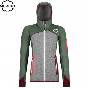 Prejsť na produkt Technická mikina Ortovox Wms Fleece Plus Hoody green forest 2020/2021