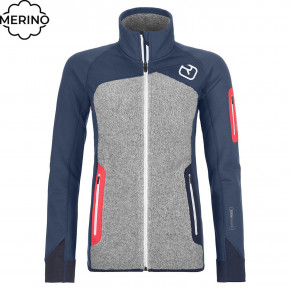 Prejsť na produkt Technická mikina Ortovox Wms Fleece Plus Jacket night blue 2020/2021