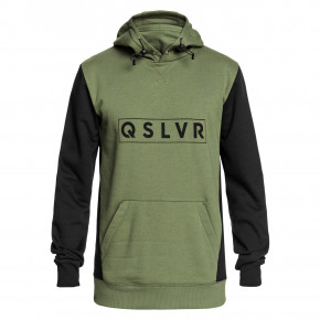 Přejít na produkt Technická mikina Quiksilver Big Logo Tech Hoodie agave green 2019/2020