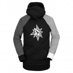 Go to the product Tech Hoodie Volcom Hydro Riding Hoodie black check 2020/2021