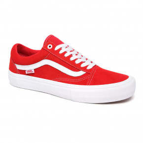 Přejít na produkt Skate boty Vans Old Skool Pro suede red/white 2020