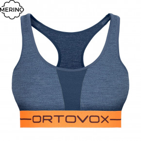 Přejít na produkt Termoprádlo Ortovox Wms 185 Rock'n'wool Sport Top night blue blend 2020/2021