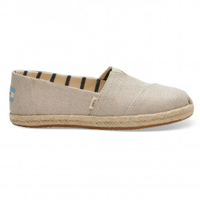 Przejść do produktu Tenisówki Toms Alpargata Rope Sole natural pearlized metalli 2019