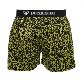 Přejít na produkt Trenýrky Represent Mike Abstract Jesus yellow 2018