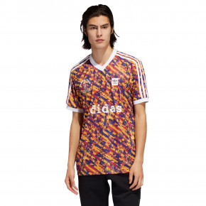 Go to the product T-shirt Adidas Allover Club Jersey multicolor/white 2019