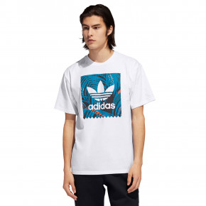 Přejít na produkt Tričko Adidas Print BB white/active orange/orange 2019