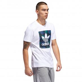 Přejít na produkt Tričko Adidas Towning BB Logo white/black/active blue/actv grn 2019