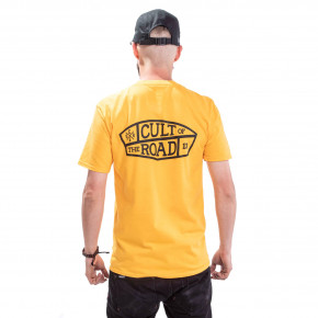 Přejít na produkt Tričko Cult Of The Road Gas yellow 2019