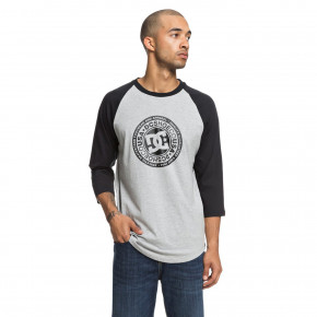 Přejít na produkt Tričko DC Research 3/4 Raglan black/grey heather 2018
