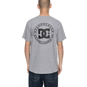 Přejít na produkt Tričko DC Wheel Of Steelo Pocket Ss grey heather 2017