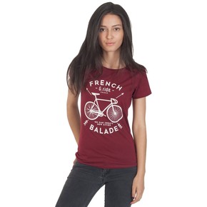 Přejít na produkt Tričko G.ride Velo burgundy 2017