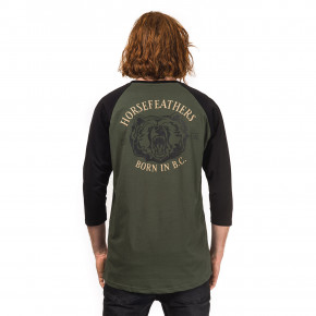 Přejít na produkt Tričko Horsefeathers Bear olive 2018