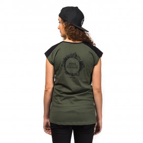 Přejít na produkt Tričko Horsefeathers Betsy olive 2018