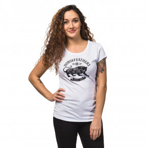 Přejít na produkt Tričko Horsefeathers Elma white 2018