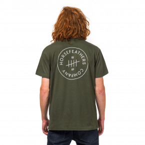 Přejít na produkt Tričko Horsefeathers Five olive 2018
