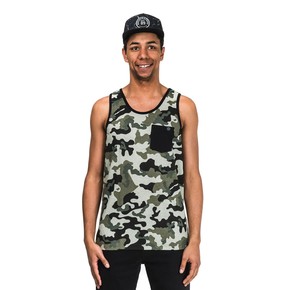 Go to the product T-shirt Horsefeathers Poker Tank camo 2017