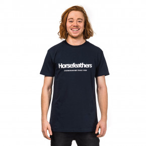 Prejsť na produkt Tričko Horsefeathers Quarter navy 2018