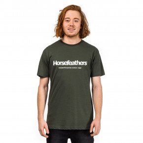 Přejít na produkt Tričko Horsefeathers Quarter olive 2018