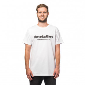 Přejít na produkt Tričko Horsefeathers Quarter white 2019/2020