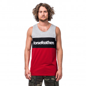 Prejsť na produkt Tričko Horsefeathers Spaz Tank lava red 2020