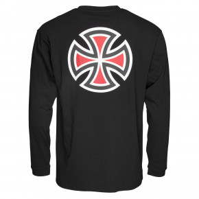 Go to the product T-shirt Independent Bar Cross L/s black 2020