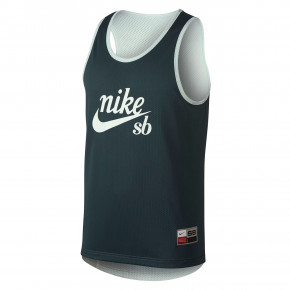 Přejít na produkt Tričko Nike SB Dry Tank barely grey/deep jungle/lsr orng 2018