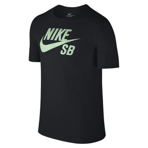 Přejít na produkt Tričko Nike SB Logo black/black/fresh mint 2017