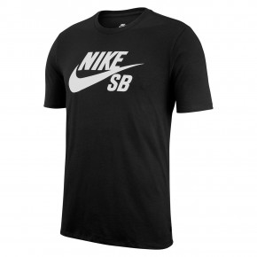 Přejít na produkt Tričko Nike SB Logo black/black/white 2018