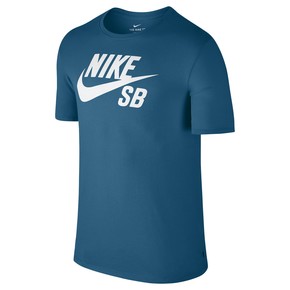 Přejít na produkt Tričko Nike SB Logo industrial blue/white 2017